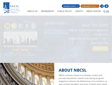 Tablet Screenshot of nbcsl.org
